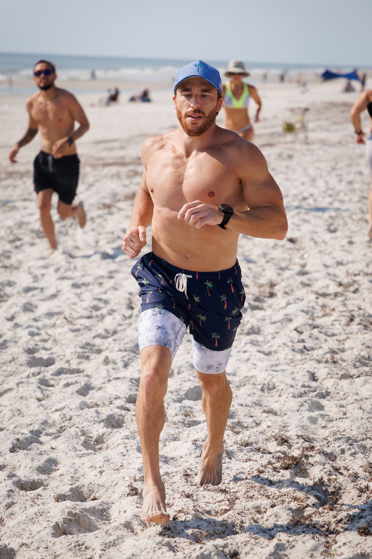 Chris Ochs racing on the beach in Jacksonville, Florida.